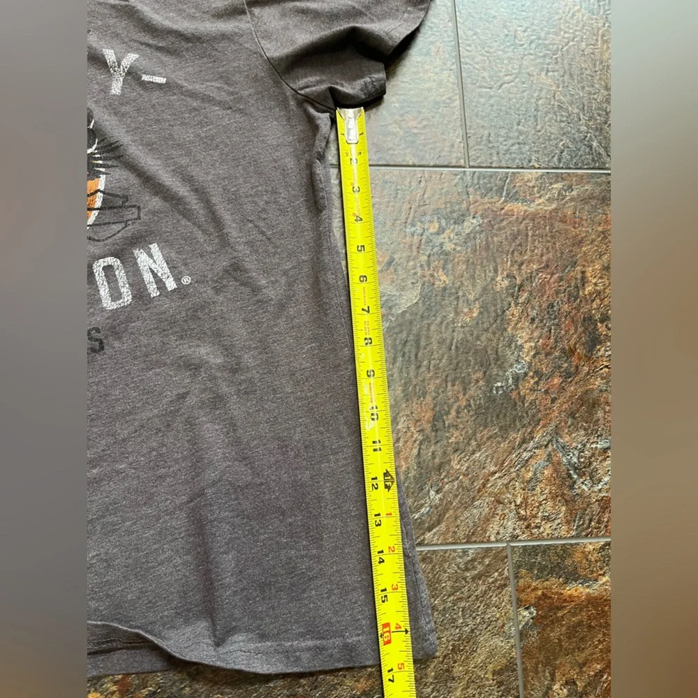 Women’s Harley-Davidson Sturgis motorcycle gray shirt sleeve tee shirt. Size 2XL